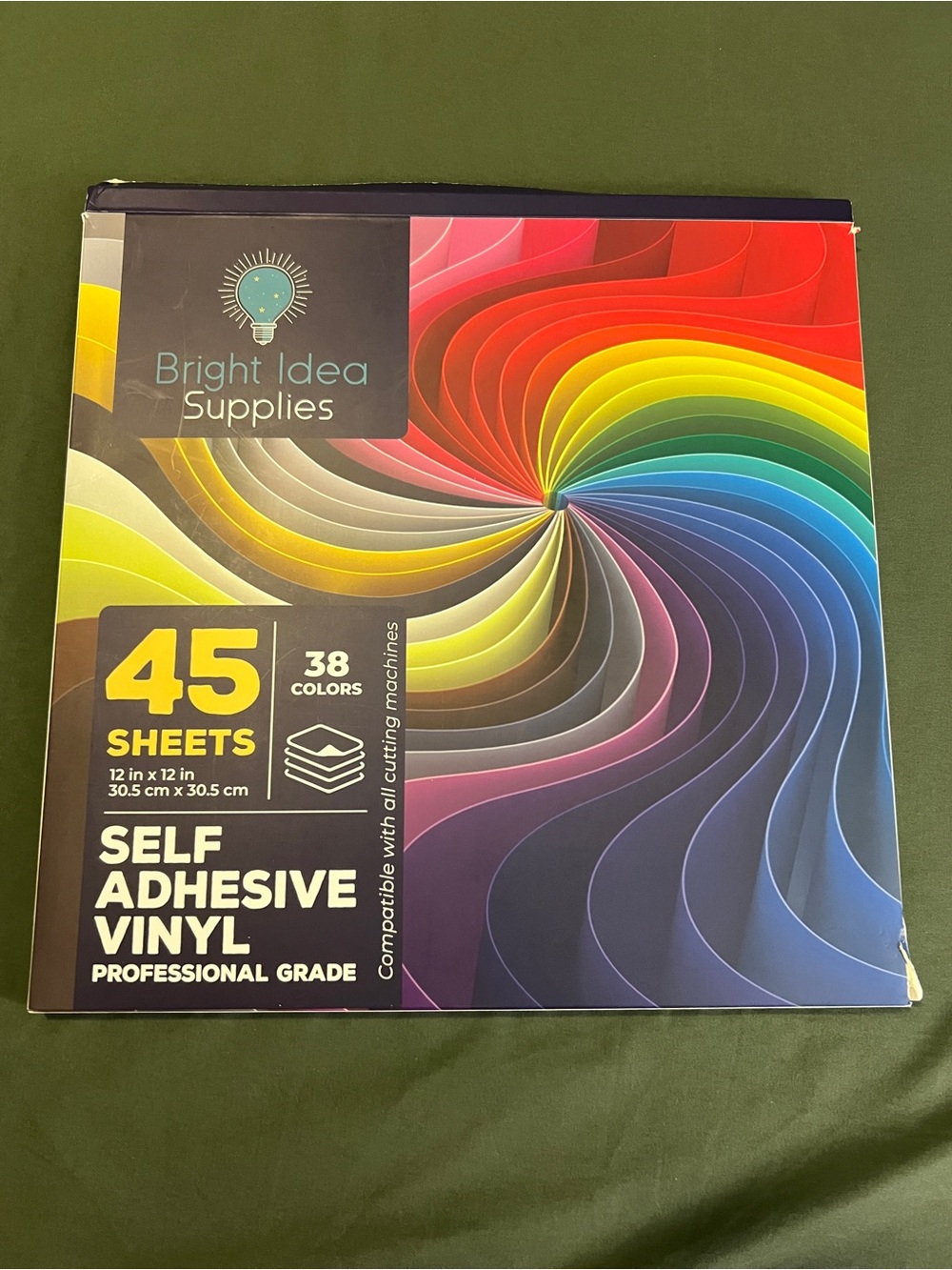 Self-Adhesive Vinyl - Multicolor (45 Sheets)